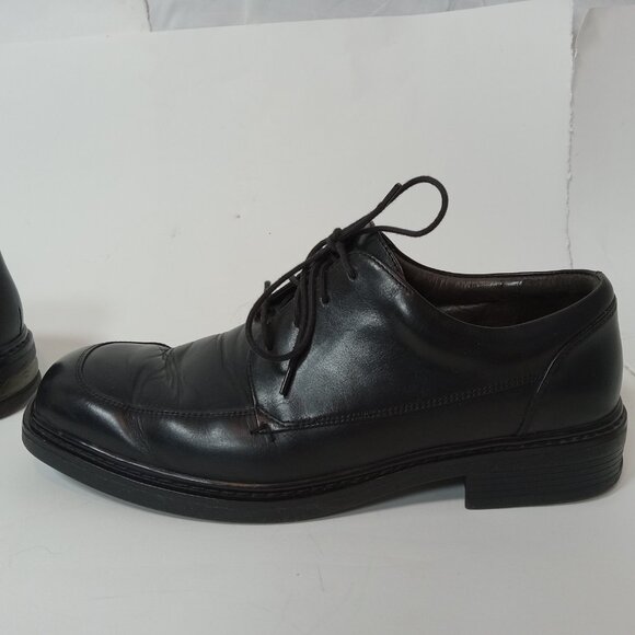 Dockers ACS Air Cushioned System Mens US 10.5 M Leather Shoes Loafers Black - Picture 4 of 14